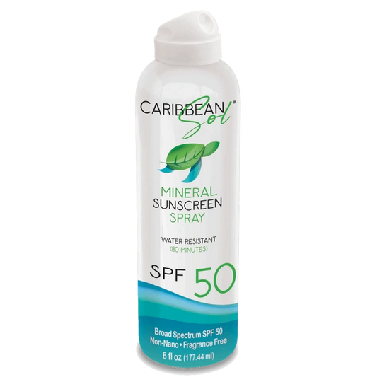 Caribbean Sol Natural Sunscreen Spray SPF 50