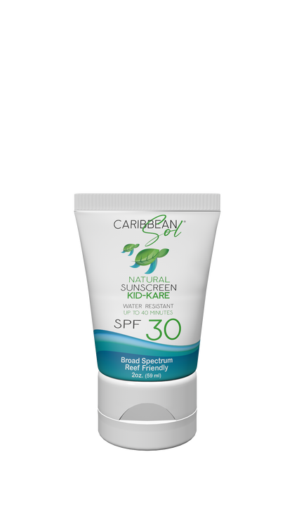 Caribbean Sol Natural Sunscreen Kid Kare SPF 30