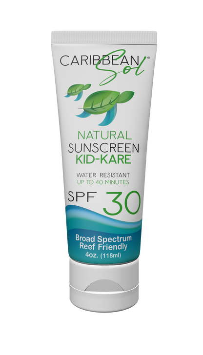 Caribbean Sol Natural Sunscreen Kid Kare SPF 30