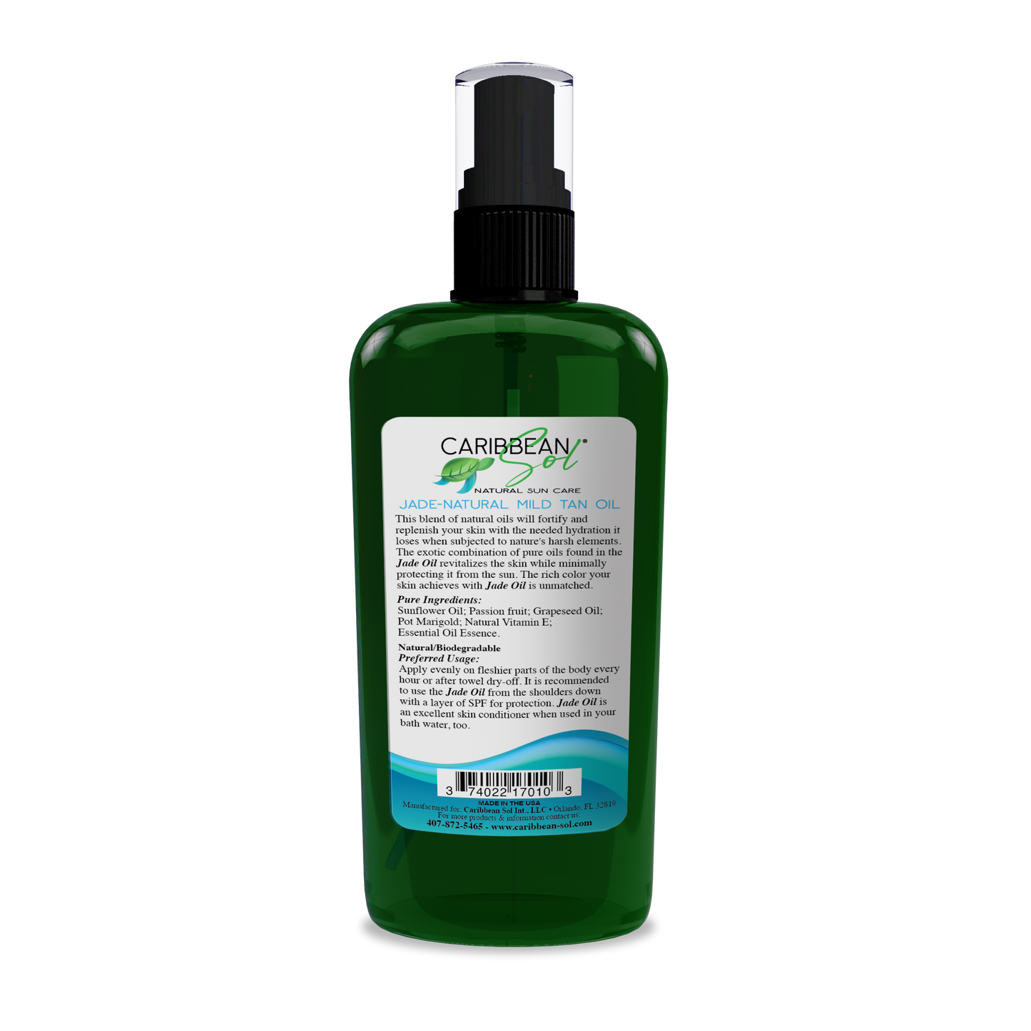 Caribbean Sol Jade Oil