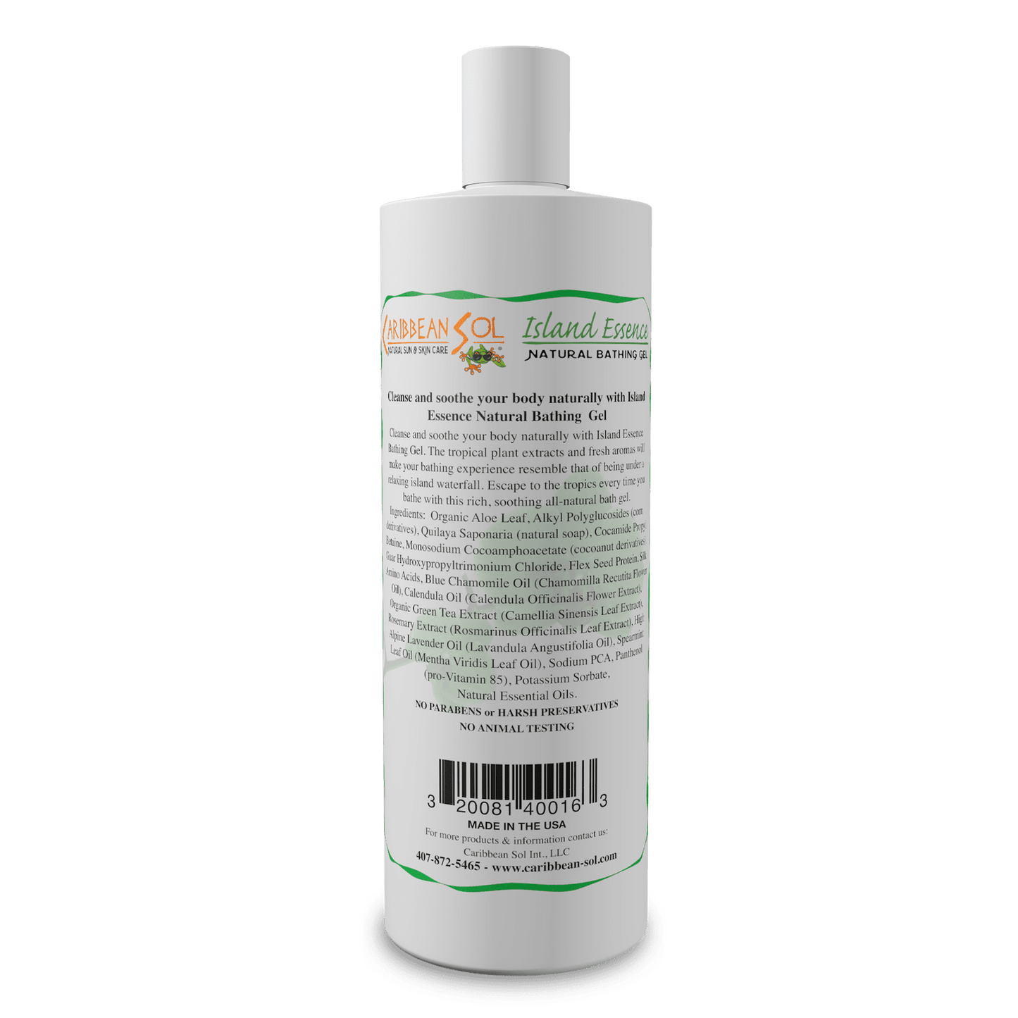 Island Essence Natural Bath Gel